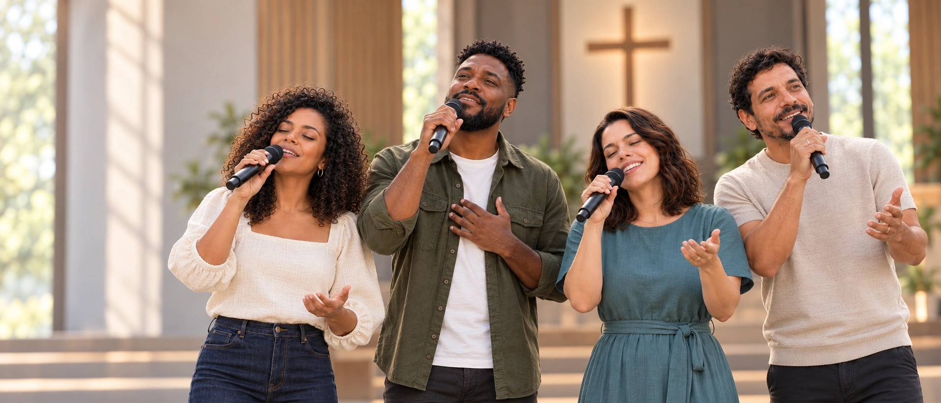 Tribe of Faith em adoração