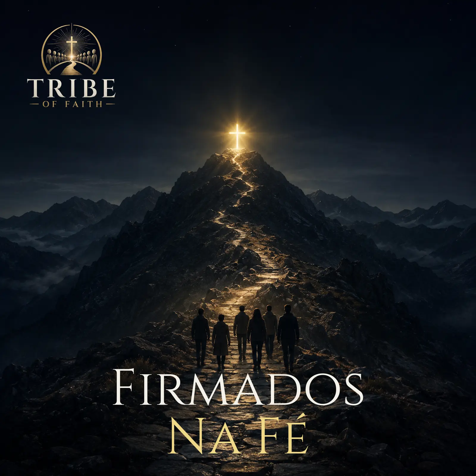 Capa oficial do álbum Firmados na Fé, de Tribe of Faith