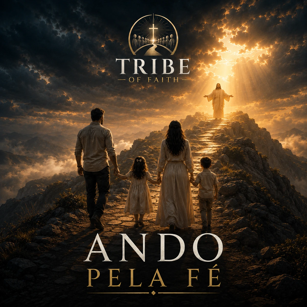 Capa do single Ando pela Fé, de Tribe of Faith