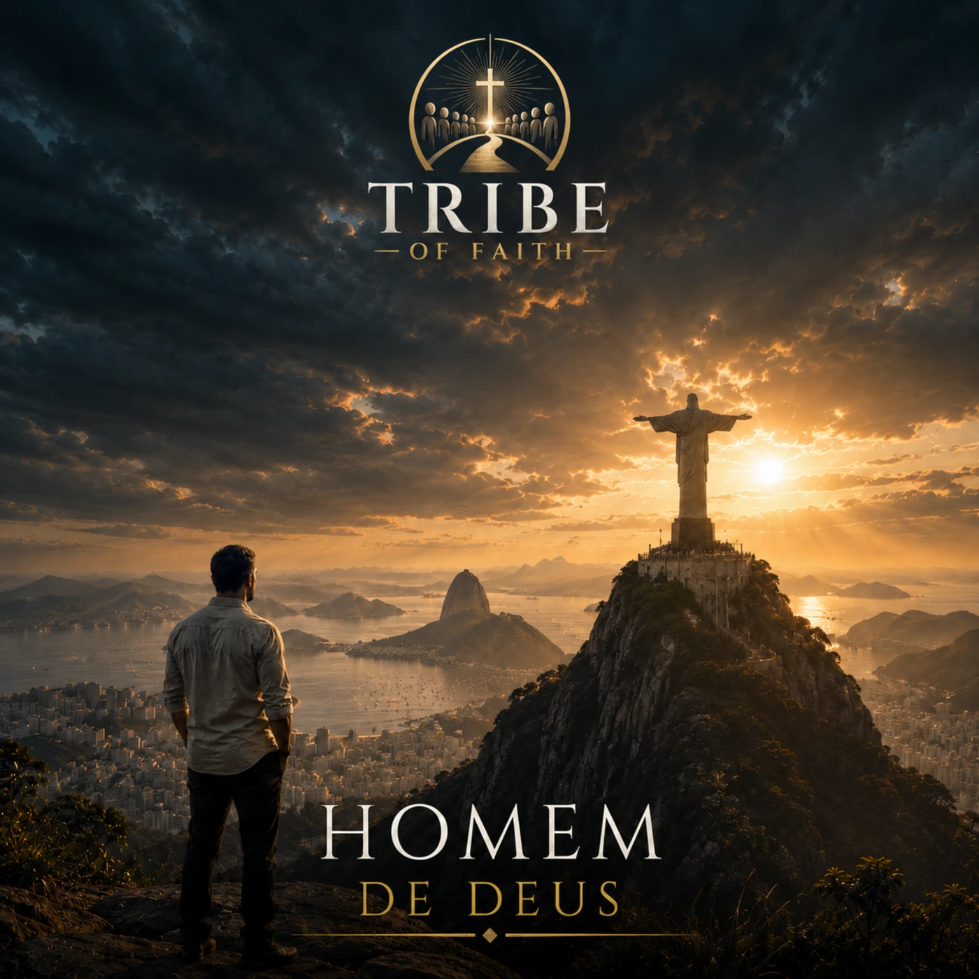 Capa do single Homem de Deus, de Tribe of Faith